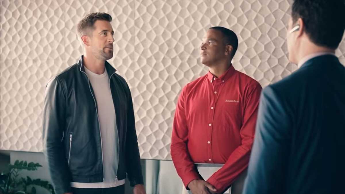 New Aaron Rodgers Commercial Pits Sports Agent Against Insurance Agent