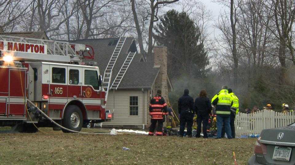 Fire damages patio home in Hampton Township; 3 cats rescued