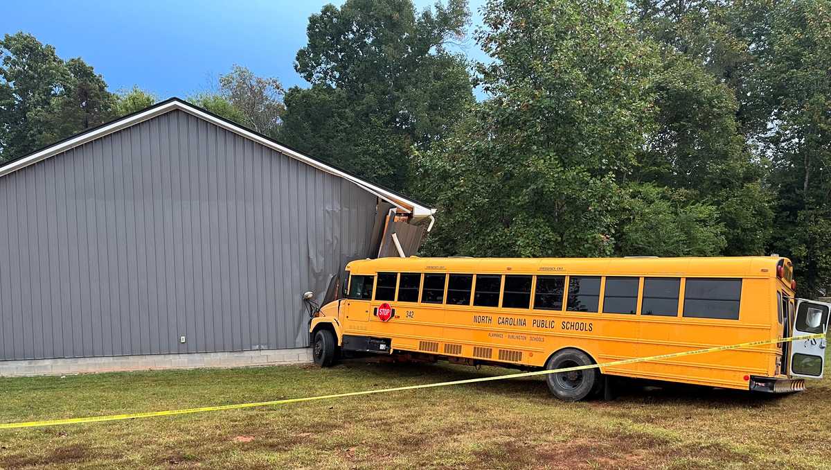 North Carolina: Triad bus driver charged after crashing school bus with ...