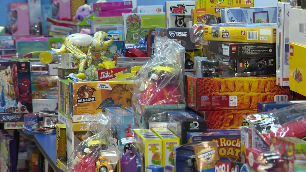 Local couple makes largest donation in history of ABCD toy drive