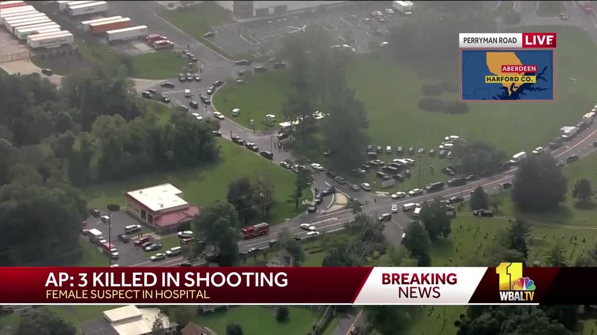 Photos Police respond to shooting at Rite Aid warehouse in Harford County