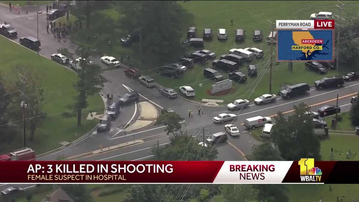 Photos Police respond to shooting at Rite Aid warehouse in Harford County