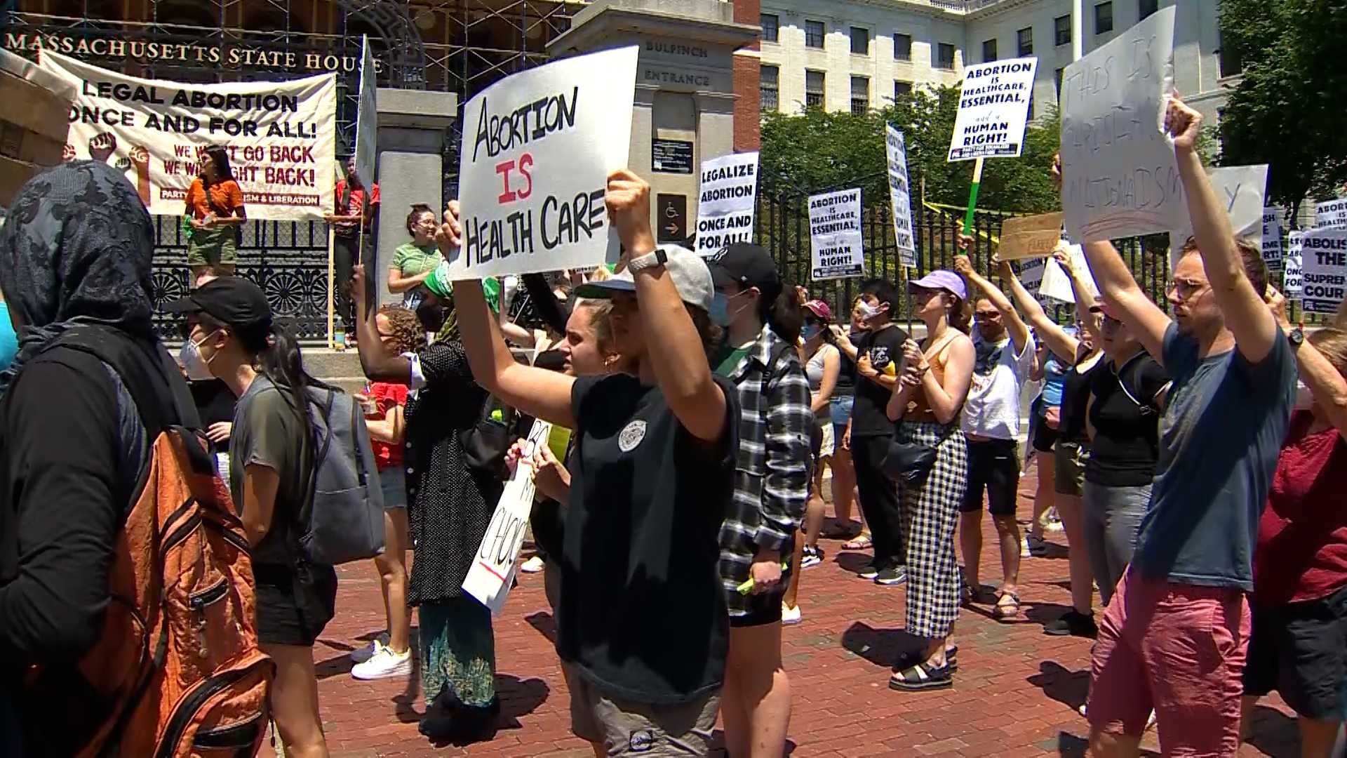 Rallies Continue In Boston Following SCOTUS Decision On Abortion