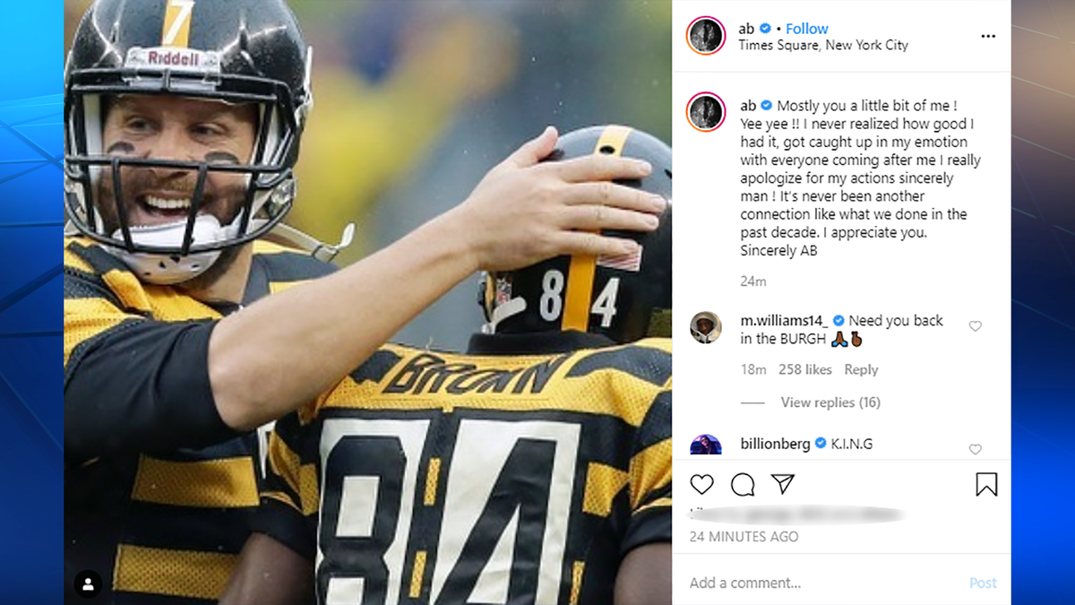 There is zero chance Antonio Brown returns to the Steelers