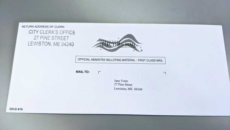 How to identify an official absentee ballot envelope