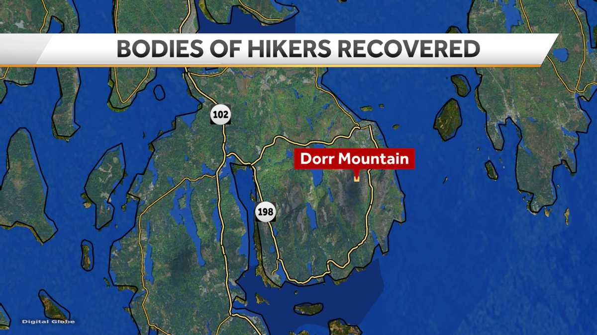 Dorr Mountain Trail Map Bodies Of Two Hikers Recovered From Acadia National Park