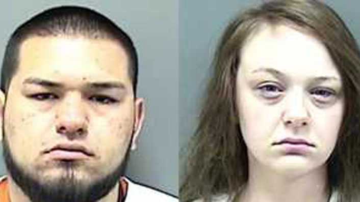 2 charged with arson after fire at community policing house