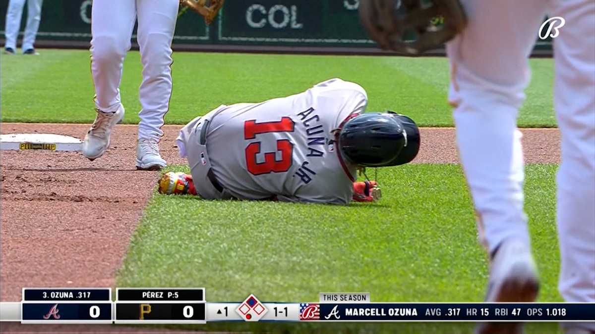 Ronald Acuña has torn ACL, will miss rest of season