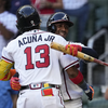 Acuña becomes first 40-70 player, Albies lifts Braves over Cubs 6-5 in 10  innings