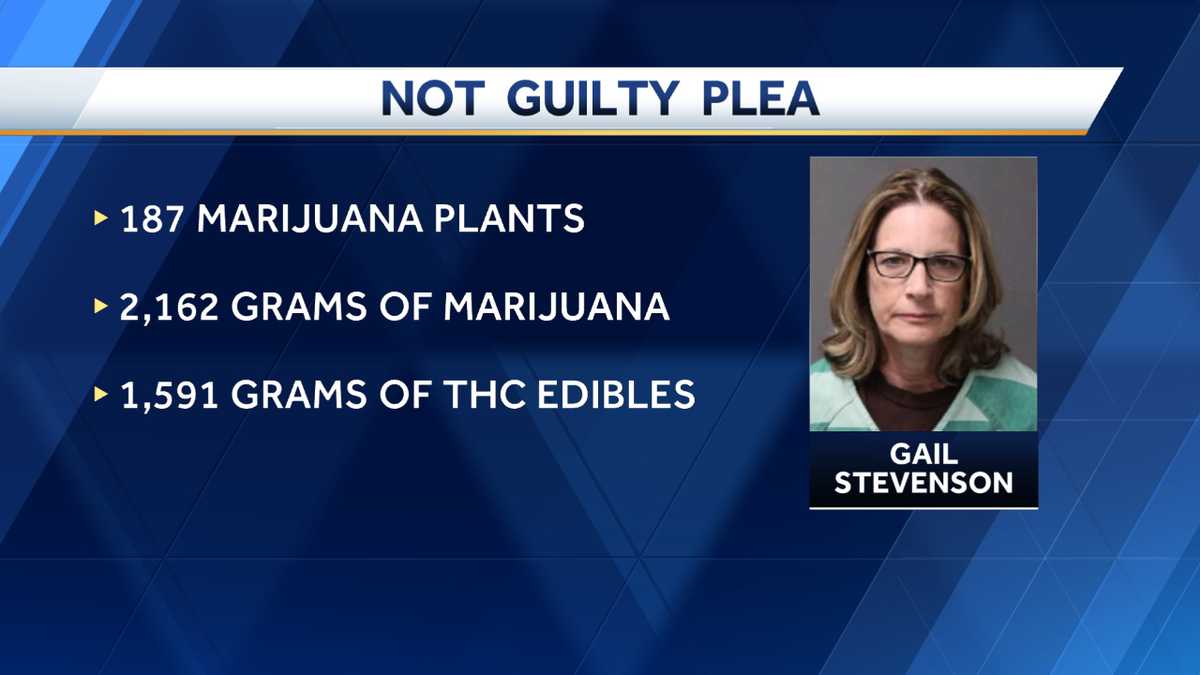 Gail Stevenson pleads not guilty to drug-related charges