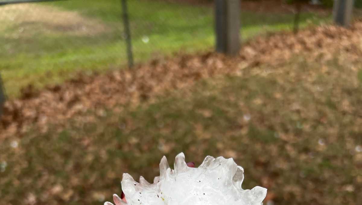 Gallery: Viewers share pictures of large hail that hit Ada during March ...