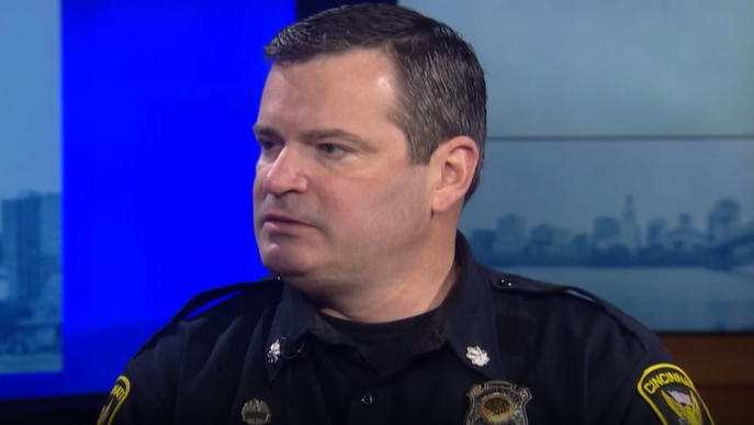 Interim Cincinnati police chief Hennie, consultant Riley discuss gun violence