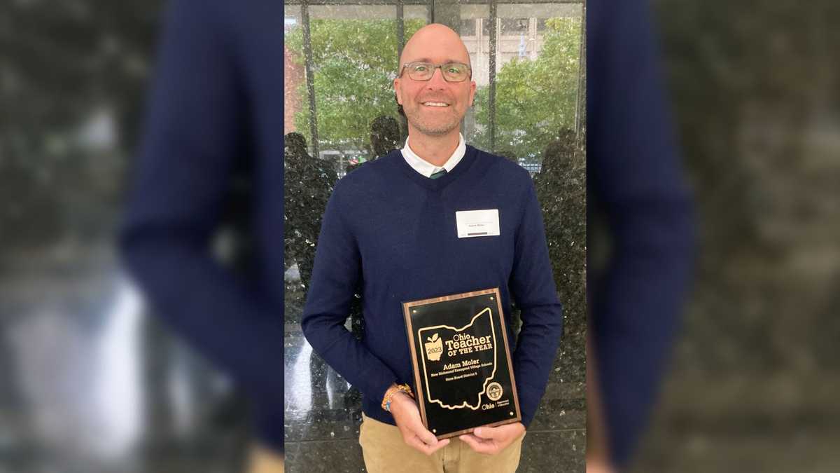 New Richmond teacher honored with 'Ohio Teacher of the Year' award