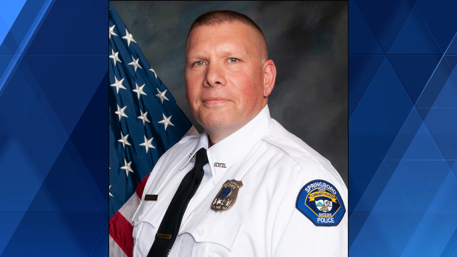 Springboro officer saves resident trapped inside burning home