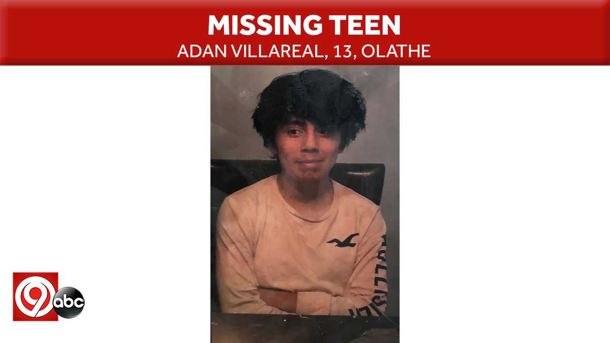 Olathe Police Say Missing 13 Year Old Boy Found Safe 1352