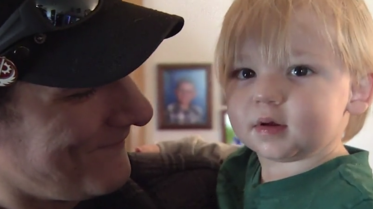'I was in shock': Father of newborn left for dead in trash can speaks out