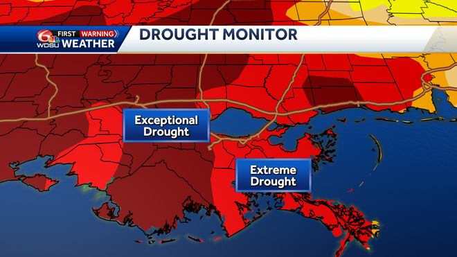Slightly better rain chances
