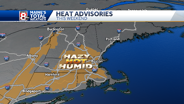 Maine to see strong storms, hot weather this weekend