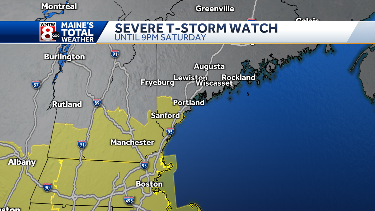Strong to severe Thunderstorms could lead to flash flooding this evening