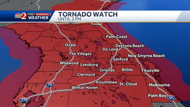 Tornado warning issued for Orange and Osceola counties - Vimarsana News