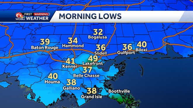 More cold mornings and widespread rain on the way