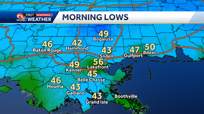 One more chilly morning before a mid-week warming trend