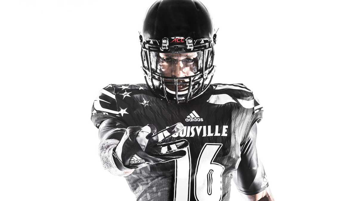 Louisville football unveils Adidas military appreciation uniforms