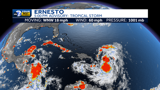 ernesto advisory