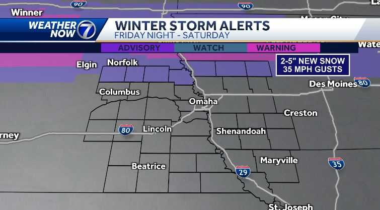 Omaha Forecast: Weekend Snow Chances, Dangerous Cold