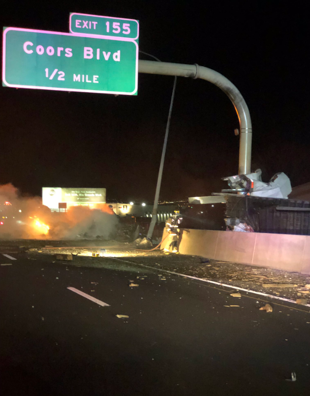 Deadly Fiery Crash Closes Interstate For Second Time