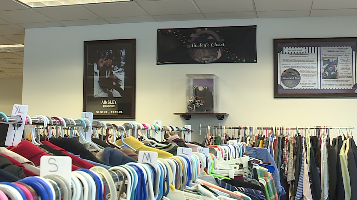 Maine man honoring daughter's legacy with free clothing closet