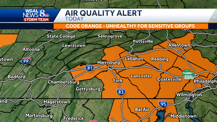 Code orange air quality alert