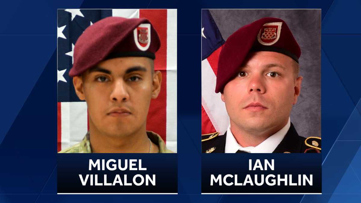 Fort Bragg: Two 82nd Airborne paratroopers killed in action in Afghanistan