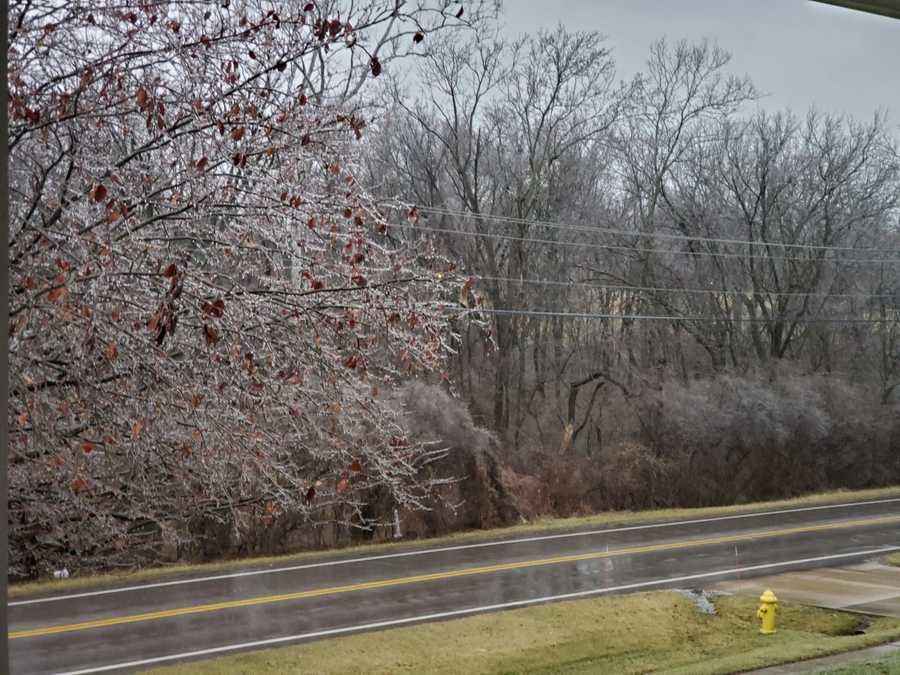 PHOTOS: Winter storm moves into Cincinnati bringing sleet, snow