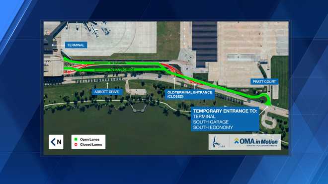 The road to Eppley Airfield is about to change