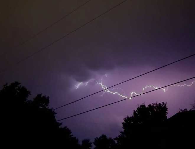 Viewer video & photos: Hail, lightning from late night storms