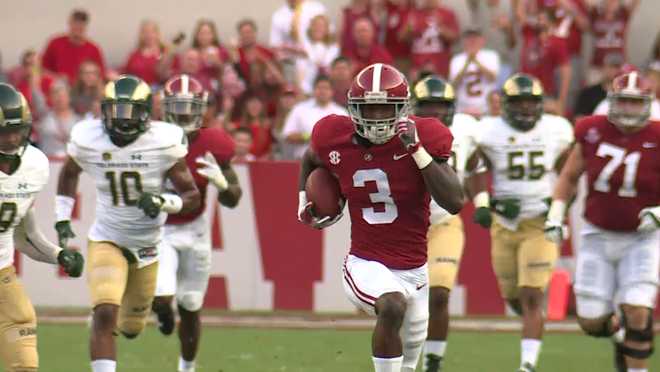 Former Alabama star receiver suspended by the NFL for gambling