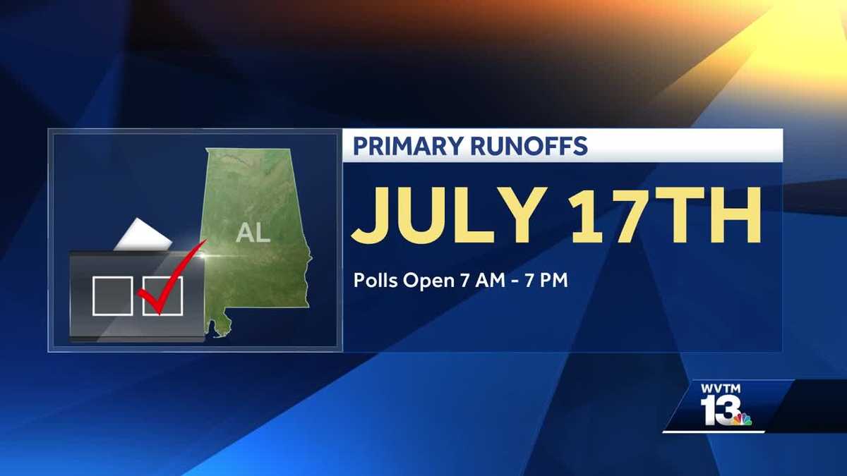 Full list of races, candidates in Alabama's primary runoff elections