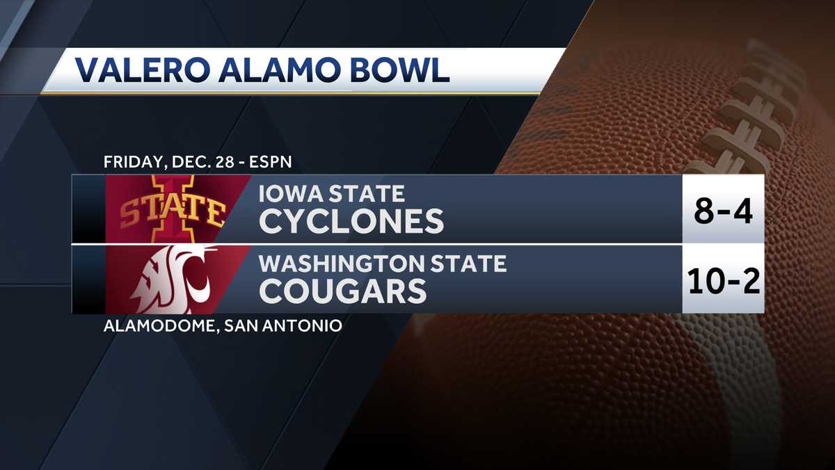 Iowa State to face Washington State in Alamo Bowl