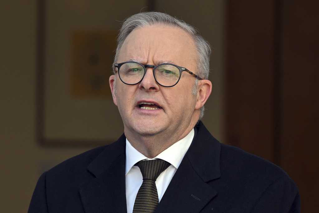 Australia will recognize a Palestinian state, prime minister says