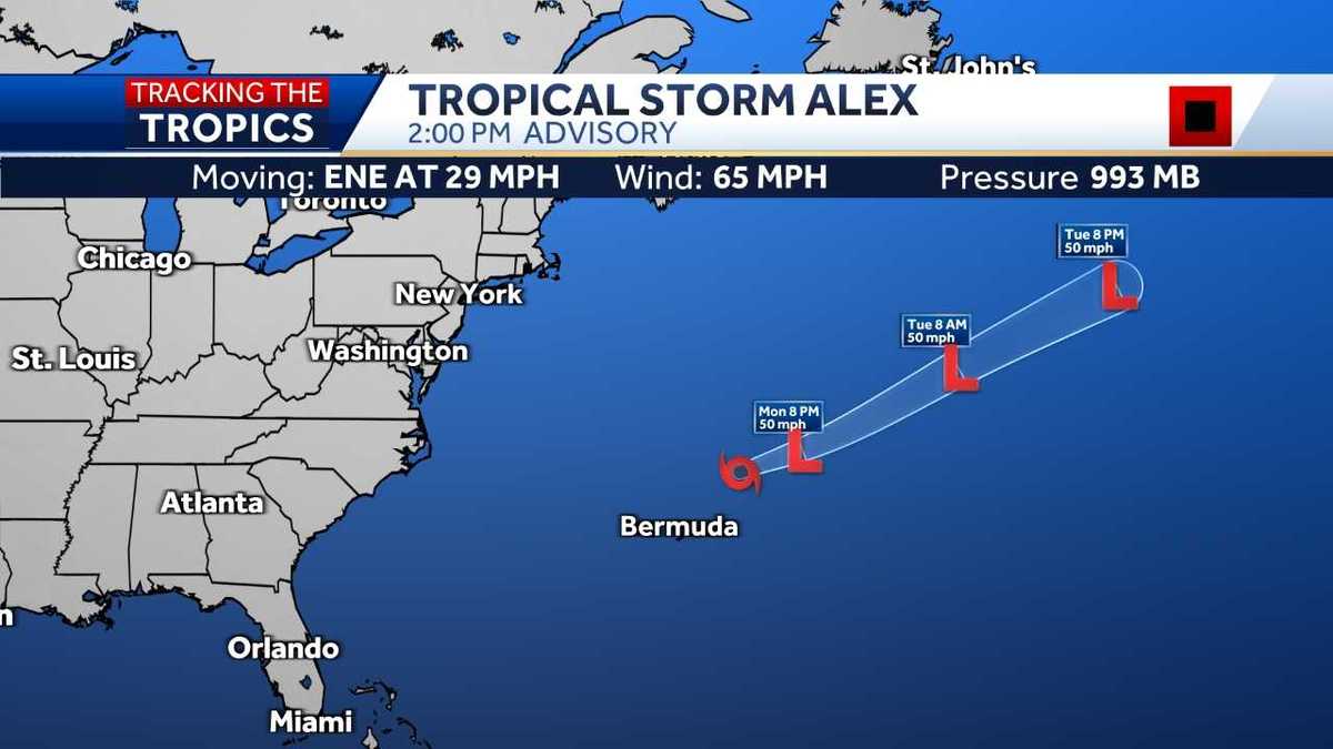 Tropical Storm Alex: Volusia-Flagler likely to avoid worst of system