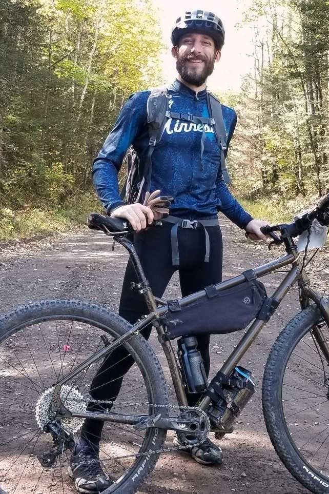 This undated photo provided by Michael Pretti shows Alex J. Pretti, the man who was shot by a federal officer in Minneapolis on Saturday, Jan. 24, 2026.