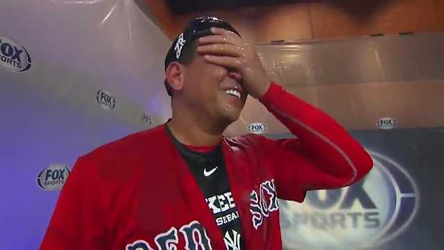 MLB playoffs: Alex Rodriguez wears full Red Sox uniform on air