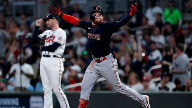 Verdugo lifts Red Sox past Braves with clutch 3-run homer