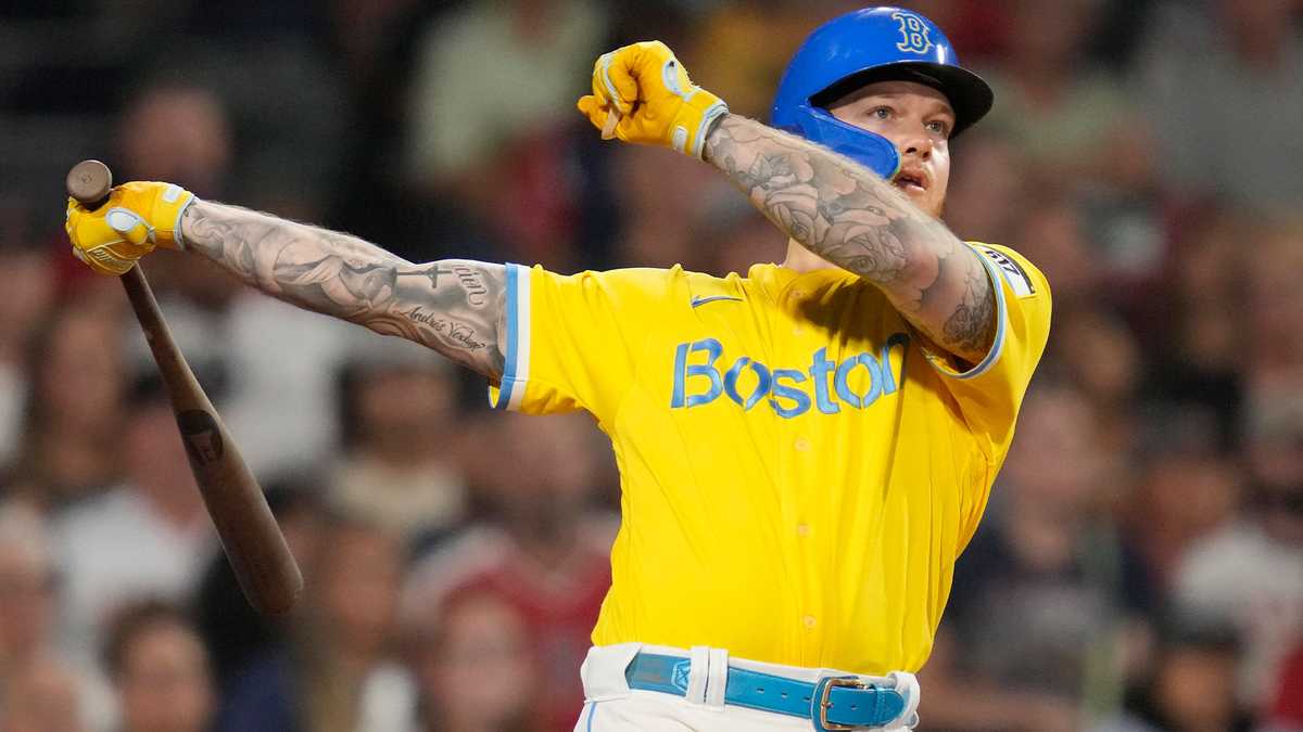 MLB on X: Alex Verdugo's connection to Boston is special