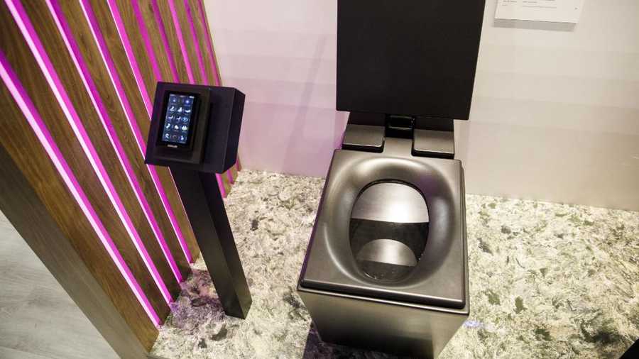 Kohler's Numi toilet comes with built-in Alexa control. Kohler's Numi toilet comes with built-in Alexa control.