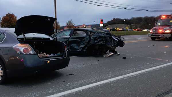 8 cars involved in Alexandria crash