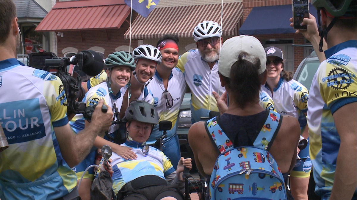 Navy vet, Springdale native pedals 900 miles despite traumatic brain injury