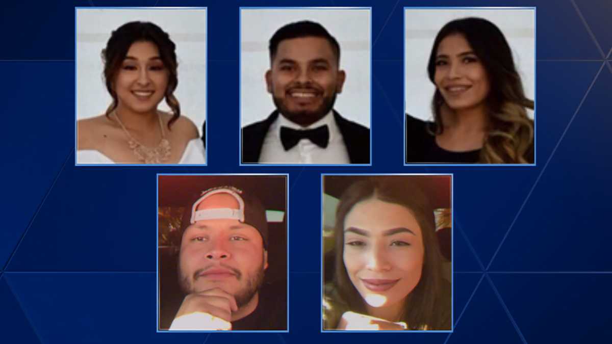 Family, friends mourn 5 killed in fiery crash near Woodland