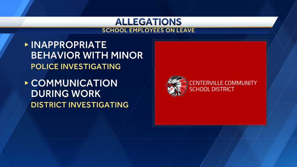 Two Centerville High School employees placed on leave